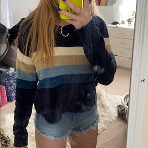 Cropped sweater